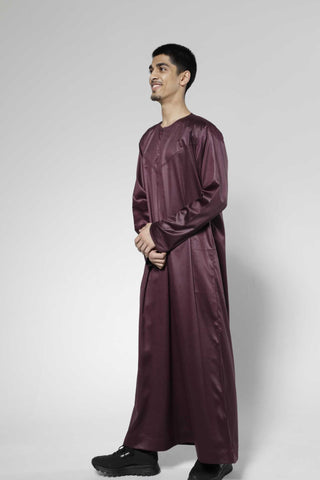 Burgundy Emirati Thobe