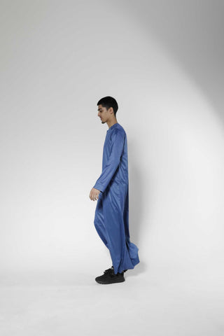 Royal Blue Emirati Thobe
